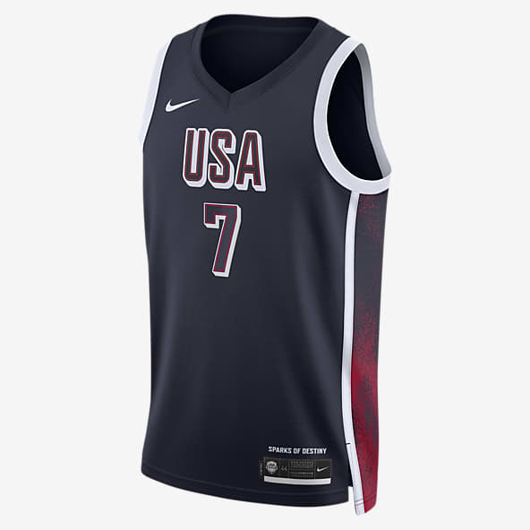 Kevin durant white usa jersey top
